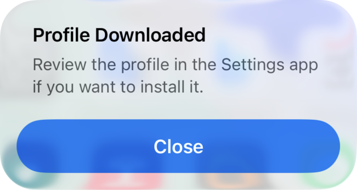 iphone profile iOS 16